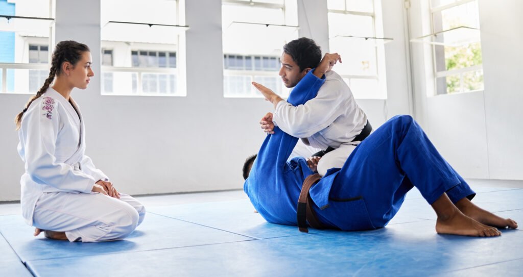 Judo lesson